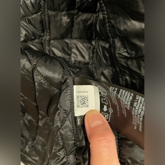 NWT The North Face Women THERMOBALL ECO Quilted jacket Black Size M - Picture 9 of 10